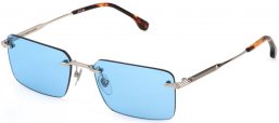 Gafas de Sol - Lozza - SL2420 - 0579  SHINY PALLADIUM // LIGHT BLUE