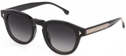 Sunglasses - Lozza - SL4299  - 0888  BLACK CRYSTAL // GREY GRADIENT