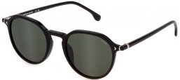 Sunglasses - Lozza - SL4321 - 0700  SHINY BLACK // GREEN