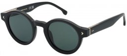 Sunglasses - Lozza - SL4339 - 700Y  SHINY BLACK // GREEN