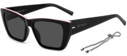 Lunettes de soleil - M Missoni - MMI 0131/S - 807 (IR) BLACK // GREY