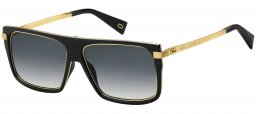 Gafas de Sol - Marc Jacobs - MARC 242/S - 2M2 (9O) BLACK GOLD // DARK GREY GRADIENT