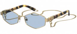 Gafas de Sol - Marc Jacobs - MARC 496/S - 013 (KU) GOLD // BLUE GREY