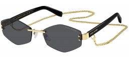 Gafas de Sol - Marc Jacobs - MARC 496/S AIR - RHL (IR) GOLD BLACK // GREY