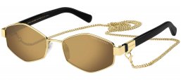 Gafas de Sol - Marc Jacobs - MARC 496/S - RHL (VP) GOLD BLACK // GOLD MIRROR