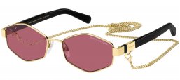 Gafas de Sol - Marc Jacobs - MARC 496/S - Y11 (VC) GOLD RED // PINK ANTIREFLECTION