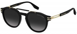 Gafas de Sol - Marc Jacobs - MARC 675/S - 807 (9O) BLACK // DARK GREY GRADIENT