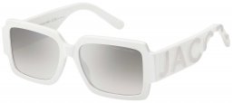 Gafas de Sol - Marc Jacobs - MARC 693/S - HYM (IC) WHITE GREY // GREY MIRROR SILVER
