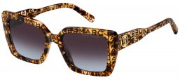 Gafas de Sol - Marc Jacobs - MARC 733/S - H7P (98) PATTERNED HAVANA // BROWN GRADIENT TEAL