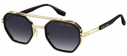 Gafas de Sol - Marc Jacobs - MARC 782/S - RHL (9O) GOLD BLACK // DARK GREY GRADIENT