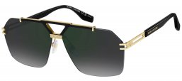 Gafas de Sol - Marc Jacobs - MARC 837/S - RHL (NU) GOLD BLACK // GREY GRADIENT GREEN MIRROR
