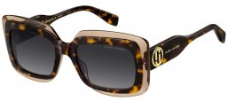 Gafas de Sol - Marc Jacobs - MARC 850/S - XLT (9O) HAVANA BEIGE // DARK GREY GRADIENT