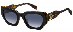 Gafas de Sol - Marc Jacobs - MARC 851/S - WR7 (08) BLACK HAVANA // DARK BLUE GRADIENT