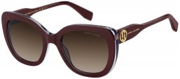 Gafas de Sol - Marc Jacobs - MARC 852/S - LHF (HA) OPAL BORDEAUX // BROWN GRADIENT