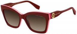 Gafas de Sol - Marc Jacobs - MARC 853/S - DHV (HA) BORDEAUX PINK // BROWN GRADIENT