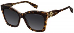 Gafas de Sol - Marc Jacobs - MARC 853/S - XLT (9O) HAVANA BEIGE // DARK GREY GRADIENT