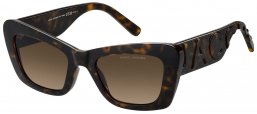 Gafas de Sol - Marc Jacobs - MARC 864/S - 086 (HA) DARK HAVANA // BROWN GRADIENT