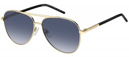 Gafas de Sol - Marc Jacobs - MARC 865/S - RHL (08) GOLD BLACK // DARK BLUE GRADIENT