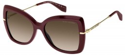 Gafas de Sol - Marc Jacobs - MARC 881/S - LHF (HA) BURGUNDY // BROWN GRADIENT