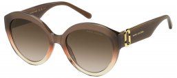 Gafas de Sol - Marc Jacobs - MARC 882/S - 12J (HA) BROWN ORANGE // BROWN GRADIENT