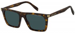 Gafas de Sol - Marc Jacobs - MARC 908/S - 086 (KU) DARK HAVANA // BLUE