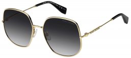 Gafas de Sol - Marc Jacobs - MARC 916/S - RHL (9O) GOLD BLACK // DARK GREY GRADIENT