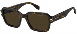 Gafas de Sol - Marc Jacobs - MARC 946/S - 086 (70) DARK HAVANA // BROWN