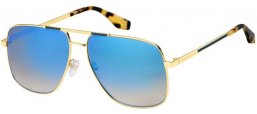 Lunettes de soleil - Marc Jacobs - MARC 387/S - C9B (KM) GOLD // GREY GRADIENT MULTILAYER