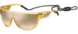 Gafas de Sol - Marc Jacobs - MARC 410/S - FWM (G4) CRYSTAL YELLOW // BROWN GRADIENT SILVER MIRROR
