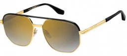 Gafas de Sol - Marc Jacobs - MARC 469/S - RHL (FQ) GOLD BLACK // GREY GRADIENT GOLD MIRROR