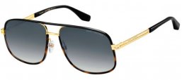 Sunglasses - Marc Jacobs - MARC 470/S - 06J (9O) GOLD HAVANA // DARK GREY GRADIENT