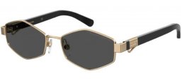 Sunglasses - Marc Jacobs - MARC 496/S - J5G (IR) GOLD // GREY