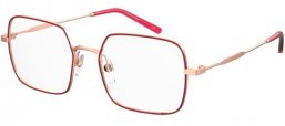 Lunettes de vue - Marc Jacobs - MARC 507 - YEP LIGHT GOLD RED BLACK