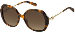 Gafas de Sol - Marc Jacobs - MARC 581/S - 05L (HA) HAVANA // BROWN GRADIENT