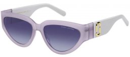 Sunglasses - Marc Jacobs - MARC 645/S - B1P (DG) VIOLET GREY // GREY GRADIENT