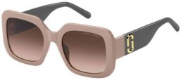 Gafas de Sol - Marc Jacobs - MARC 647/S - 690 (HA) BEIGE GREY // BROWN GRADIENT