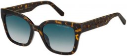 Gafas de Sol - Marc Jacobs - MARC 658/S - 086 (08) DARK HAVANA // DARK BLUE GRADIENT