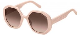 Gafas de Sol - Marc Jacobs - MARC 659/S - 35J (HA) PINK // BROWN GRADIENT