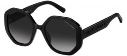 Gafas de Sol - Marc Jacobs - MARC 659/S - 807 (9O) BLACK // DARK GREY GRADIENT