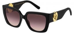 Sunglasses - Marc Jacobs - MARC 687/S - 807 (HA) BLACK // BROWN GRADIENT