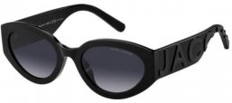 Sunglasses - Marc Jacobs - MARC 694/G/S - 08A (9O) BLACK GREY // DARK GREY GRADIENT