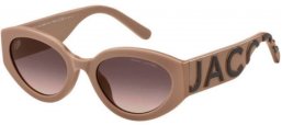 Sunglasses - Marc Jacobs - MARC 694/G/S - NOY (HA) NUDE BROWN // BROWN GRADIENT