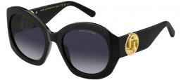 Sunglasses - Marc Jacobs - MARC 722/S - 2M2 (9O) BLACK GOLD // DARK GREY GRADIENT
