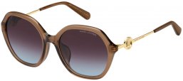 Sunglasses - Marc Jacobs - MARC 728/F/S - 09Q (98) BROWN // BROWN GRADIENT TEAL
