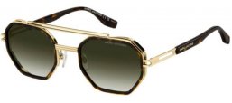 Gafas de Sol - Marc Jacobs - MARC 782/S - 06J (9K) GOLD HAVANA // GREEN GRADIENT