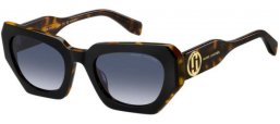 Gafas de Sol - Marc Jacobs - MARC 851/S - WR7 (08) BLACK HAVANA // DARK BLUE GRADIENT