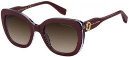 Gafas de Sol - Marc Jacobs - MARC 852/S - LHF (HA) OPAL BORDEAUX // BROWN GRADIENT