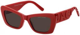 Lunettes de soleil - Marc Jacobs - MARC 864/S - C9A (IR) RED // GREY