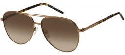 Lunettes de soleil - Marc Jacobs - MARC 865/S - 09Q (HA) BROWN // BROWN GRADIENT