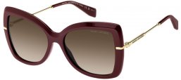 Gafas de Sol - Marc Jacobs - MARC 881/S - LHF (HA) BURGUNDY // BROWN GRADIENT